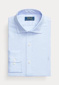 CUSTOM FIT TEXTURED SHIRT - Chemise classique - blue/white