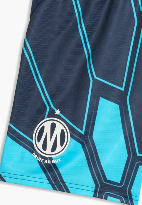 PUMA OLYMPIQUE DE MARSEILLE 26/27 TORWARTSHORTS UNISEX - Club wear - bright aqua-club navy — photo 6