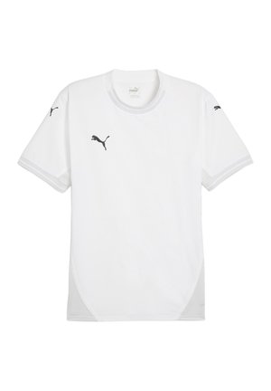 TEAMSPORT  - Sport T-shirt - weissschwarzgrau