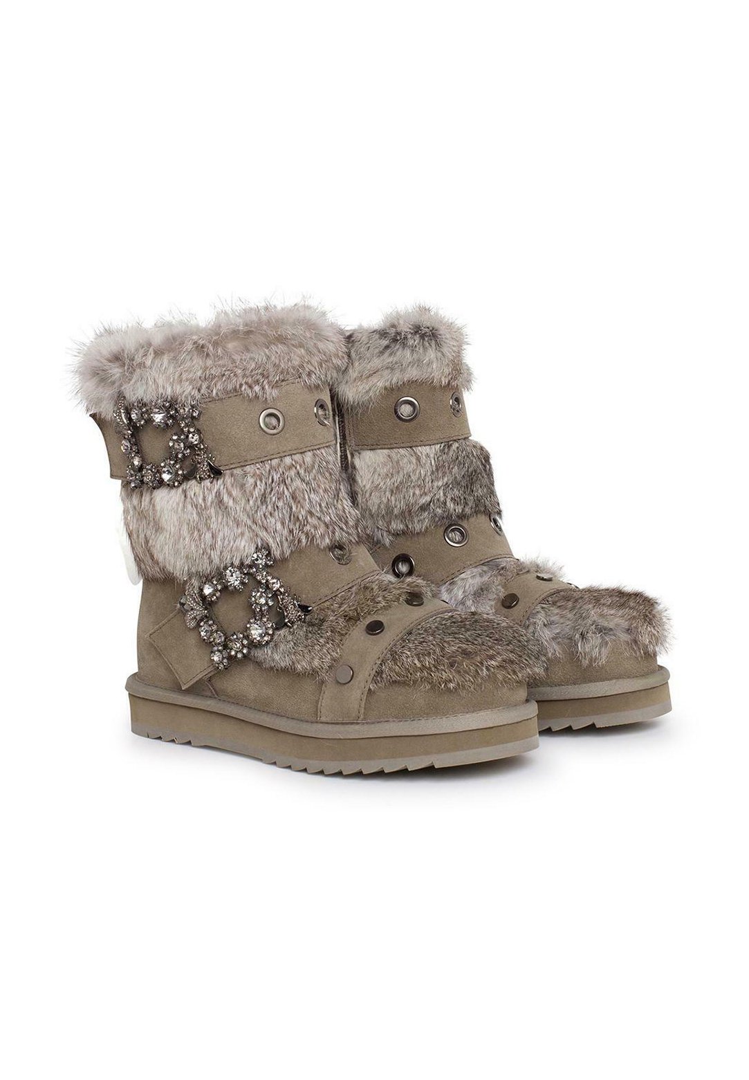 Alma en Pena MATHILDE - Botas para la nieve - taupe/marrón topo - Zalando.es