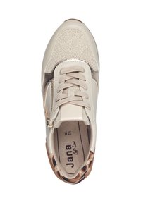 Jana LÉOPARD - Baskets basses - beige