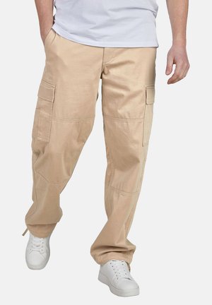 KARL THOR - Cargo trousers - dune