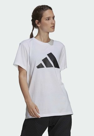 W FI 3B TEE - T-shirt print - white
