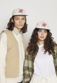 Obey Clothing AFTERMATH PANEL SNAPBACK UNISEX - Boné - white/blue