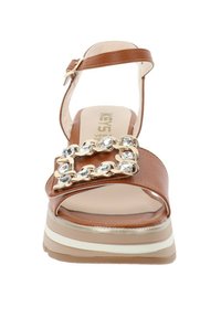 Keys Sandali con plateau - marrone