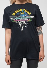 Paradiso Clothing VAN HALEN WORLD TOUR - Print T-shirt - black