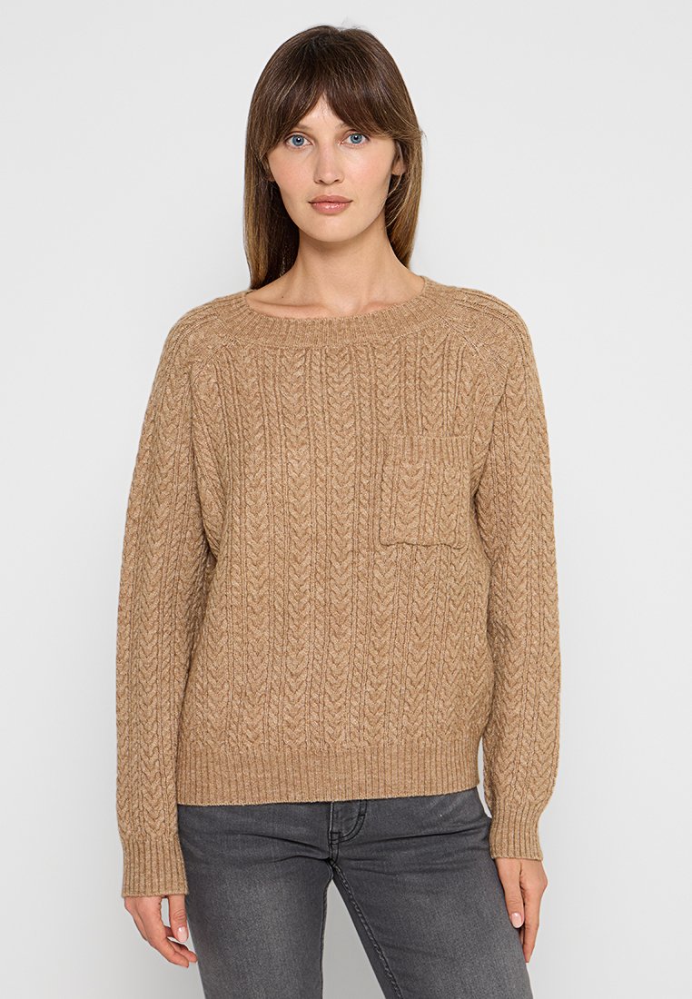 dreimaster Trui beige