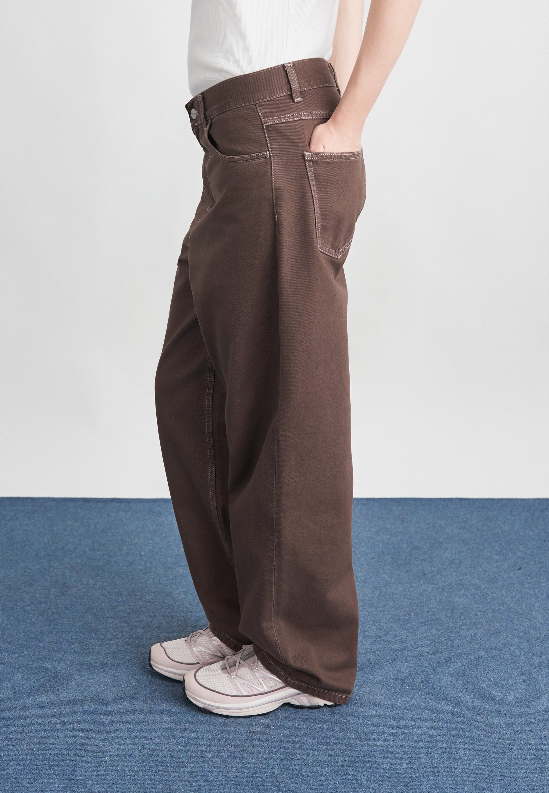 Carhartt WIP BRANDON PANT - Relaxed fit jeans - palisander stone