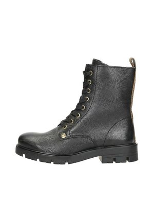 HOOG - Veterboots - zwart