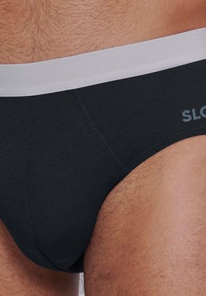 MEN GO ABC BRIEF 6 PACK - Trosor - black