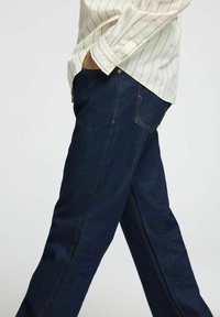 Selected Homme BEN KORI - Straight leg jeans - dark blue denim