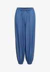 KAANNALINE - Pantalon classique - medium blue chambray