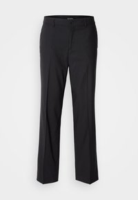 CORE RELAXED STRAIGHT FIT - Trousers - black