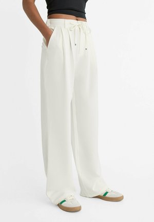 Stoffhose - off-white