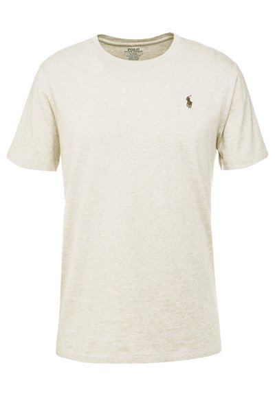 Polo Ralph Lauren CUSTOM SLIM FIT JERSEY CREWNECK T-SHIRT - T-shirt básica - expedition dune