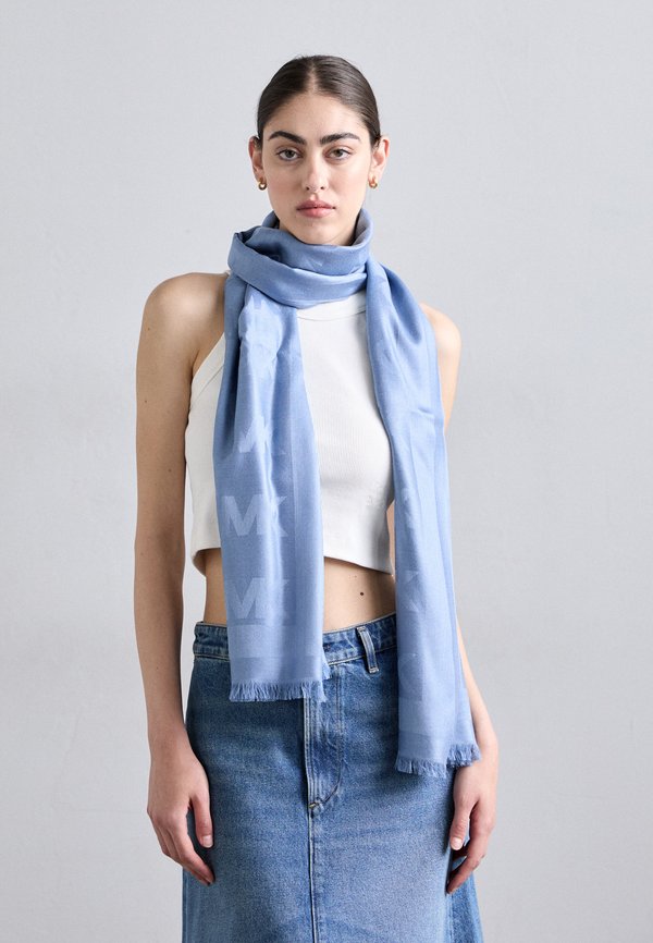 LIGHT WEIGHT SCARF OBLONG - Scarf - chambray3