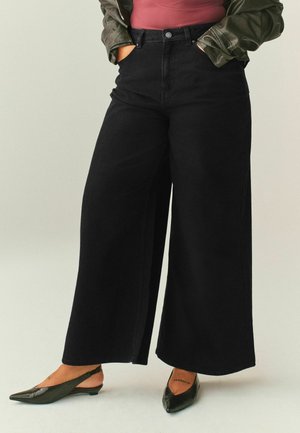 PETITE FIT - HOURGLASS HIGH RISE  - Jeans Relaxed Fit - black