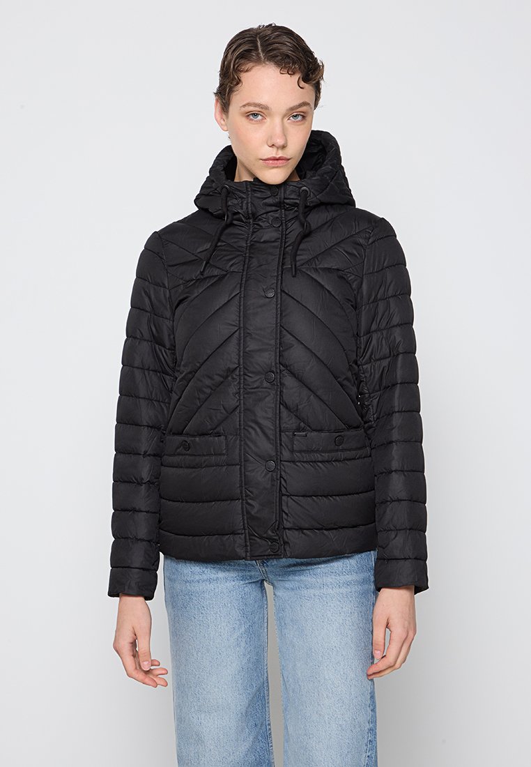 dreimaster Winterjas zwart dreimaster Winterjas zwart