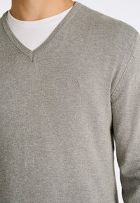 Lindbergh Strickpullover - grey stone mix