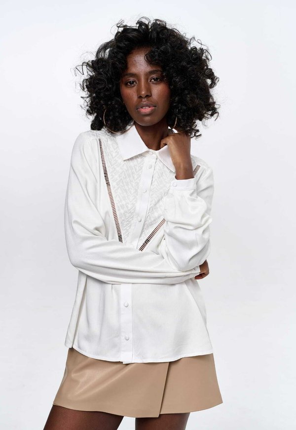 ELIOT - Hemdbluse - ecru