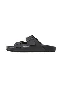 Pepe Jeans - ROYAL DOUBLE - Mules - black Thumbnail Image 1