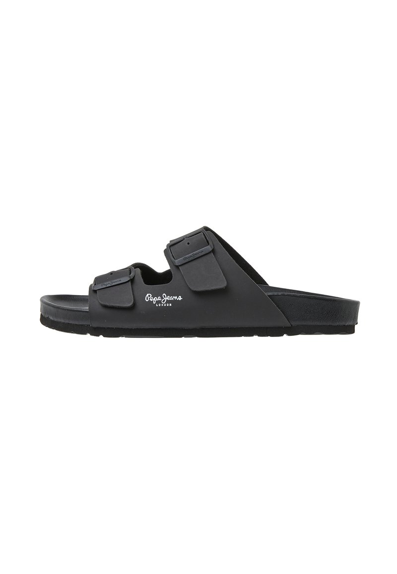 Pepe Jeans - ROYAL DOUBLE - Mules - black, Enlarge