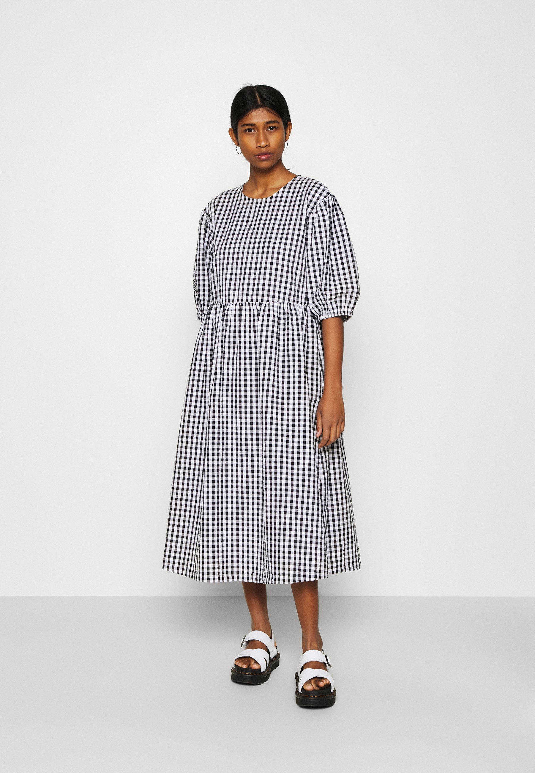 monki gingham dress