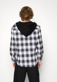 Redefined Rebel DALLAS SHIRT HOOD REGULAR FIT - Camisa - dark grey