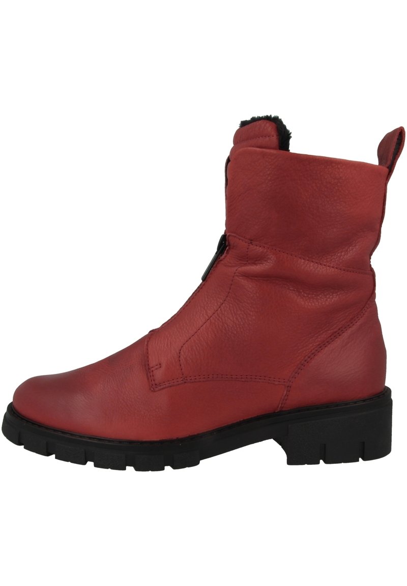 ara Boots à talons - red