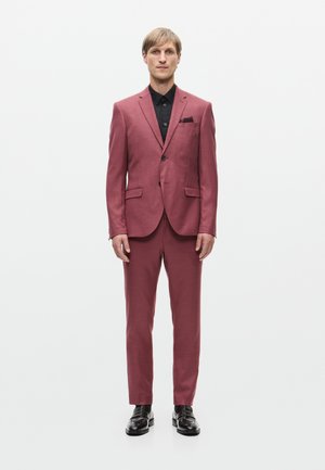 GABE SUIT - Kostymkavaj - dark rose