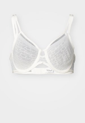 SIGNATURE SHEER - Sujetador con aros - ecru white