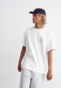 Carhartt WIP BLAZE  - Camiseta estampada - white/black