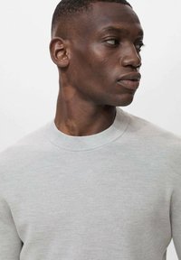 Mango MICROSTRUCTURED - Trui - grey