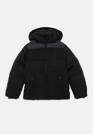 Jack & Jones Junior JJEOWEN REFLECTIVE PUFFER - Casaco de inverno - black