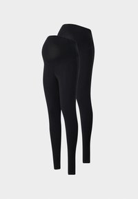 OLMLOVELY LIFE 2 PACK - Tamprės – kelnės - black/black