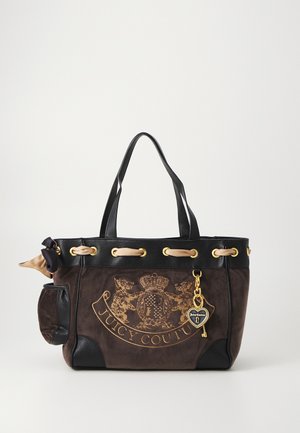 DUOBLE HAND UNISEX - Håndtasker - chocolate