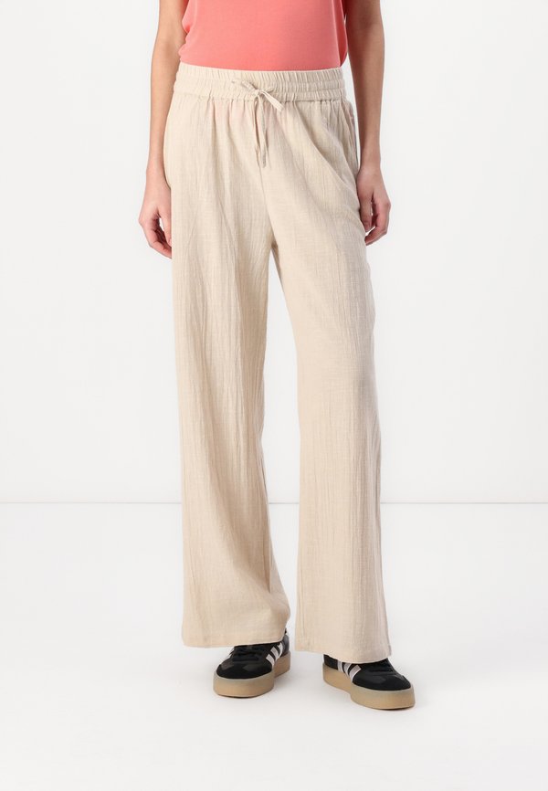 ONLTIZANA LOOSE PANTS - Trousers - silver lining