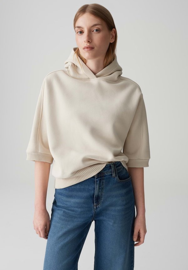SOFT REGULAR BATWING FIT - Kapuzenpullover - natural glaze