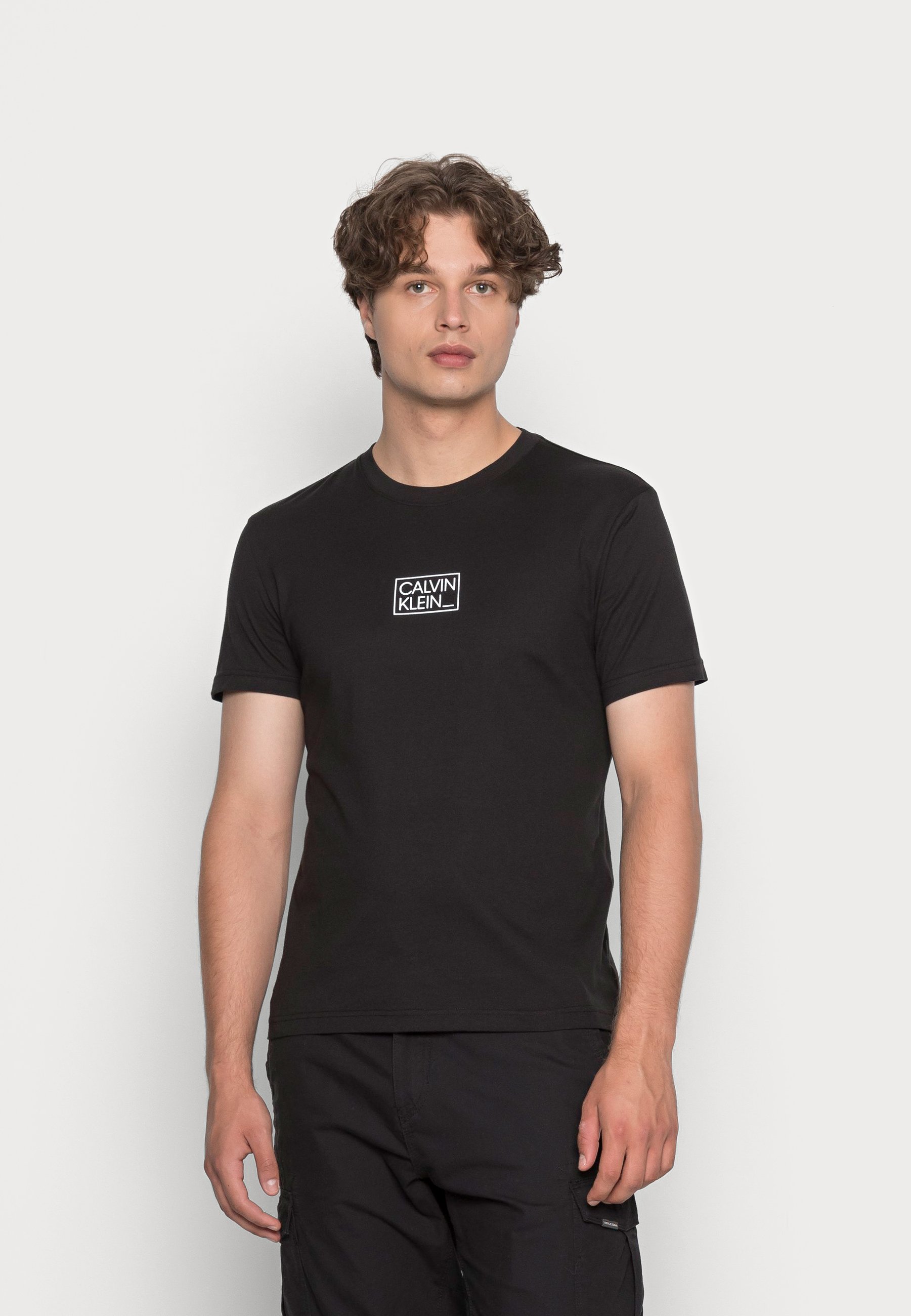 Calvin Klein CHEST BOX LOGO - Print T 