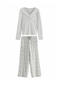 Next SET - REGULAR FIT - Pyžamová súprava - grey star check