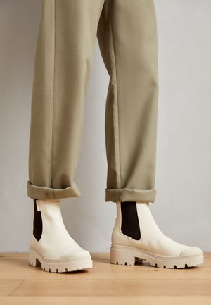 PALLABASE CHE ARMY  - Stivaletti con plateau - almond milk