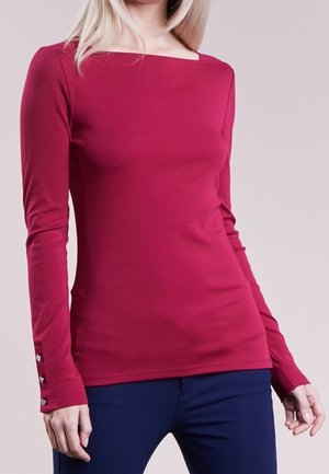 Långärmad tröja - dark red