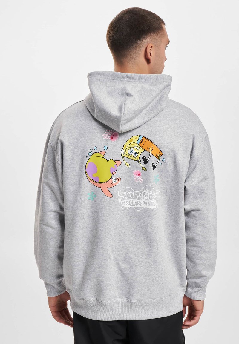 Puma SPONGEBOB GRAPHIC TR - Sweat à capuche - lightgrey heather