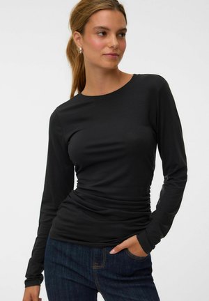Vero Moda, VMAVA SARAH LS TOP JRS NOOS - Maglietta a manica lunga - black