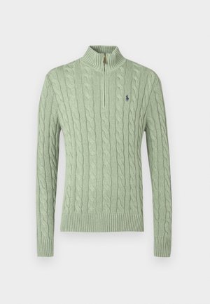 LONG SLEEVE PULLOVER - Πουλόβερ - mottled light green