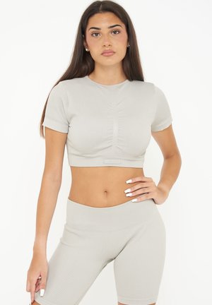 LEGEA MAGLIA WAY - T-shirt basic - grigio chiaro