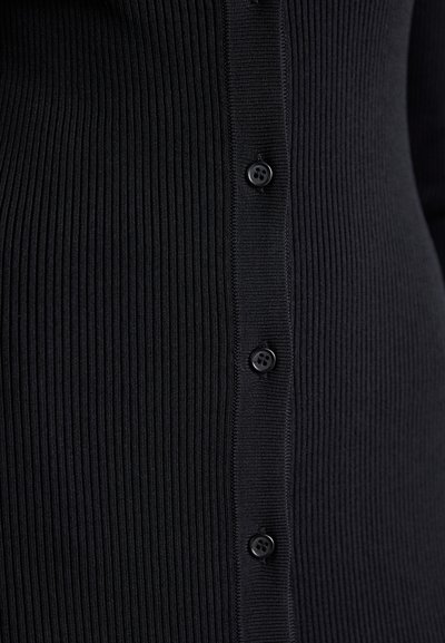 STAUD CRAFTSMAN DRESS - Robe pull - black