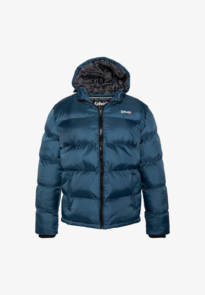 Schott IDAHO - Winterjacke - bleu acier