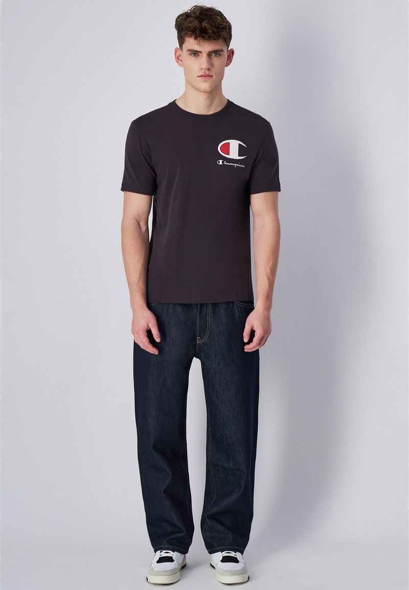 Champion Rochester T-shirt print zwart