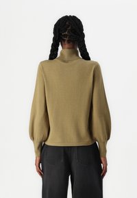 VILA VIAMANDA TURTLE NECK  - Vesta - gothic olive